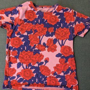 Mini Rodini Peonies Tee 8-9 YR